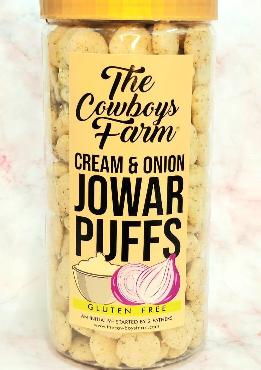 Cream & Onion Jowar Puff