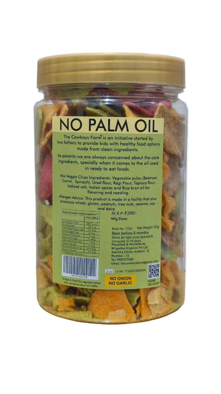 Assorted Veggie Chips (150 gms)