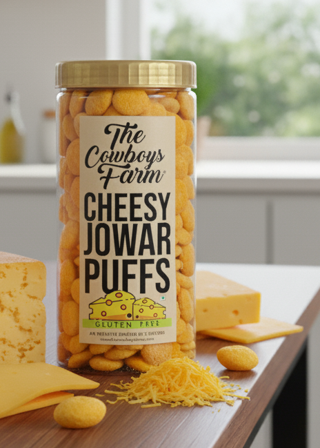 Cheese Jowar Puff