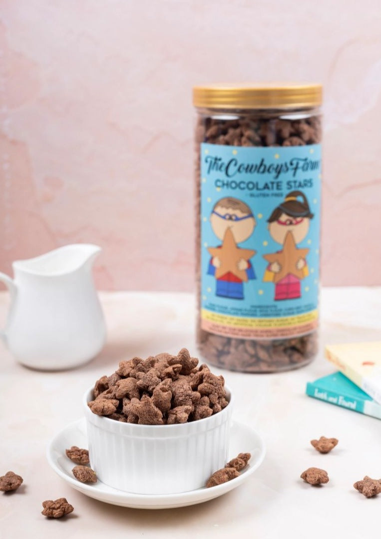 Chocolate Millet Stars