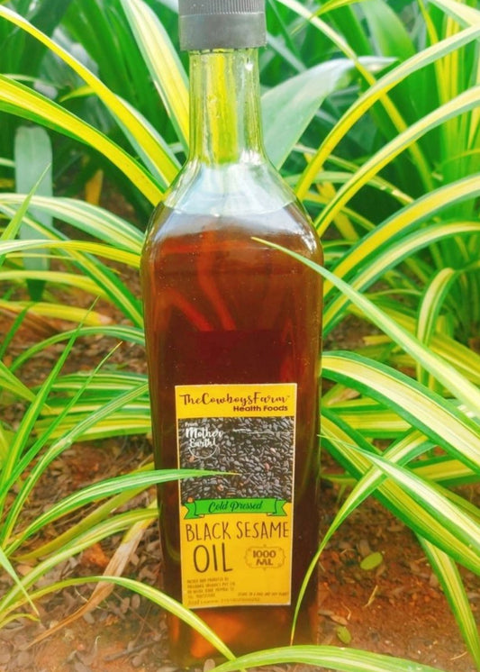 Cold Pressed Black Sesame Oil