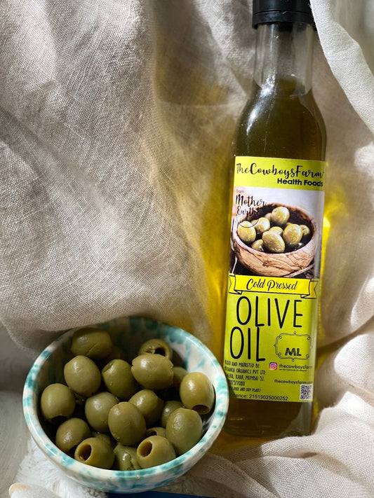Cold Pressed Virgin Olive Oil 1 ltr Glass Bottle