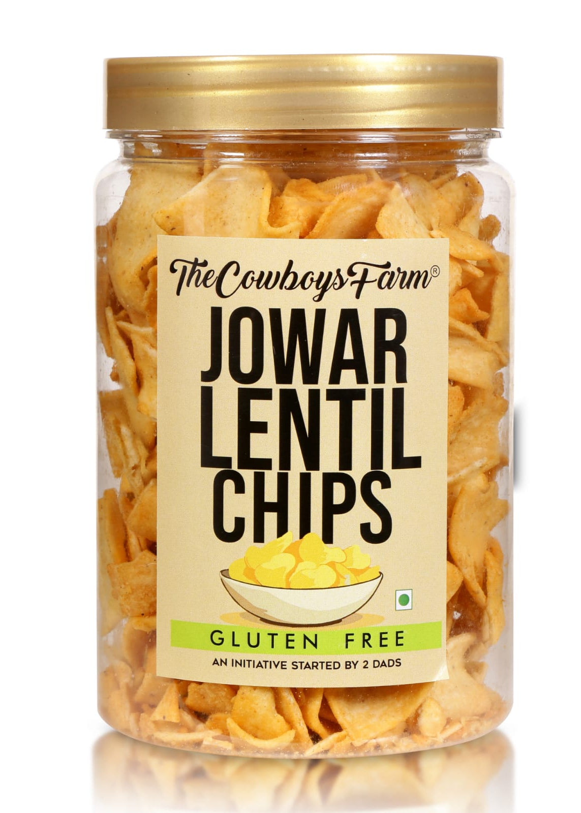 Jowar Lentil Chips (Made with gluten free ingredients)