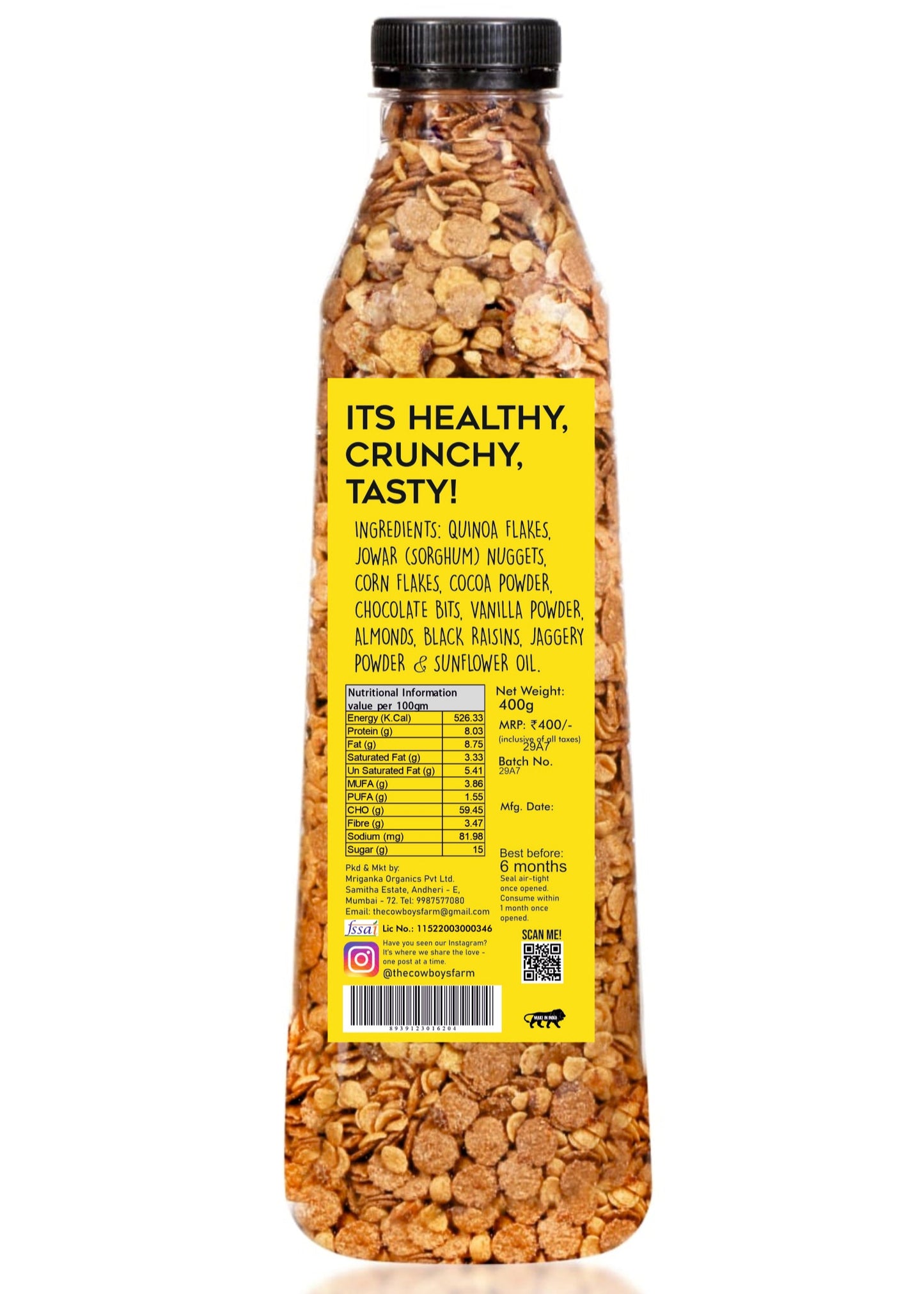 Quinoa & Jowar Muesli