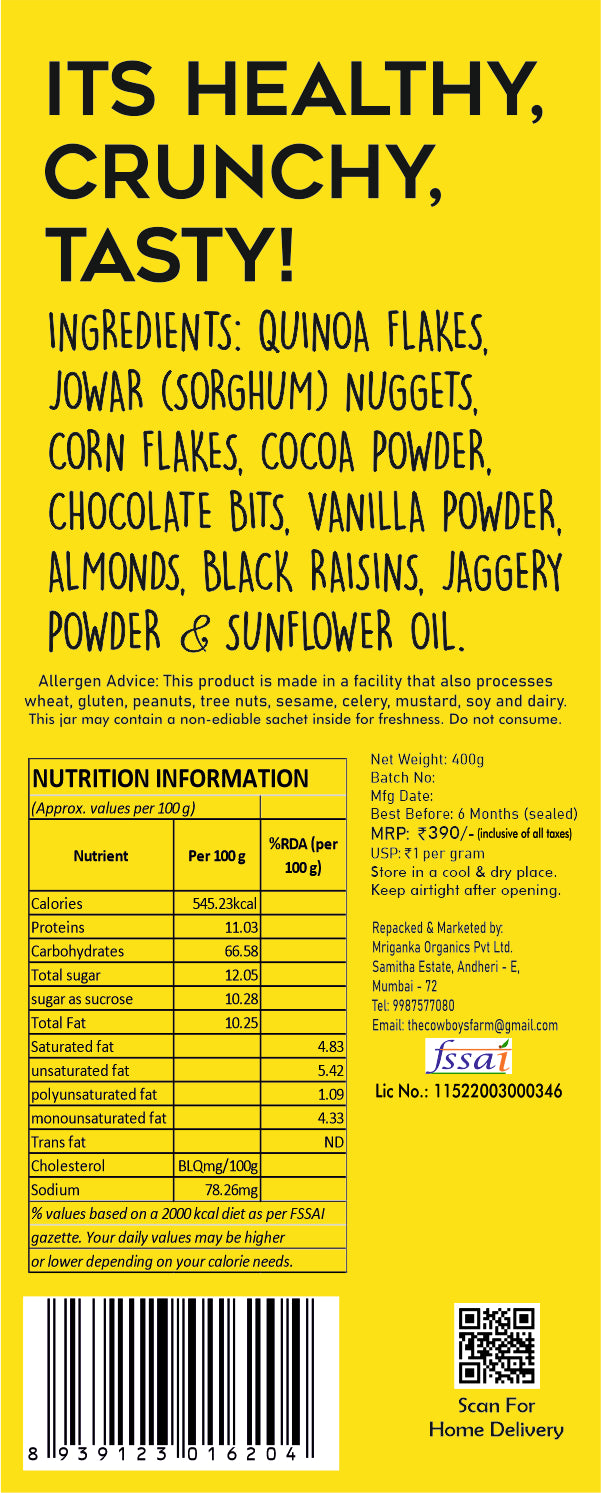 Quinoa & Jowar Muesli