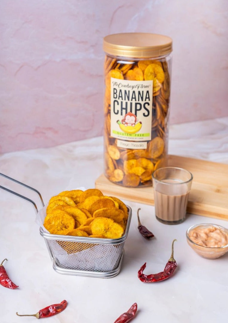 Spicy Salsa Banana Chips Thinz (400g)