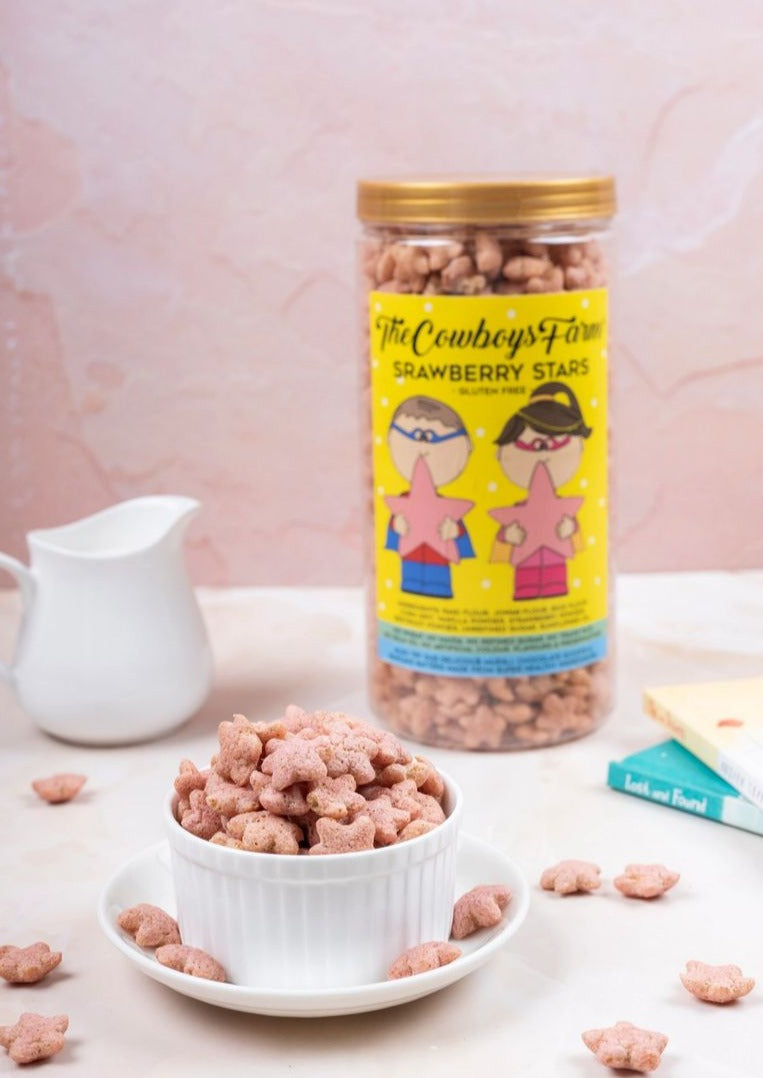 Strawberry Millet Stars