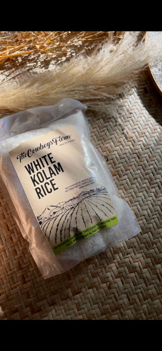 White Kolam Rice