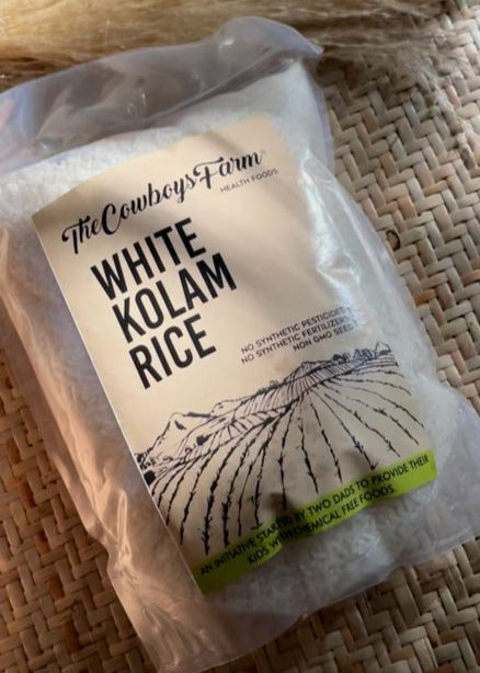 White Kolam Rice