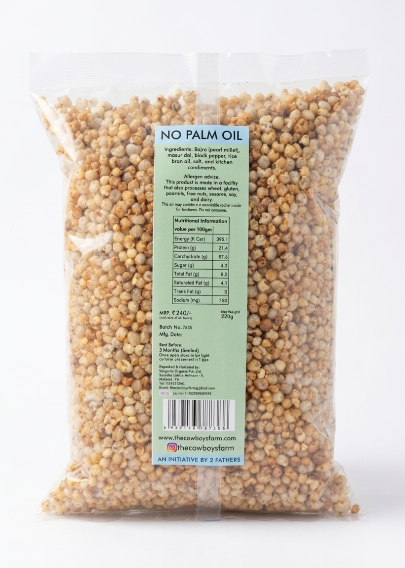 Smoked Bajra Millet Mix 220g (New Blend)