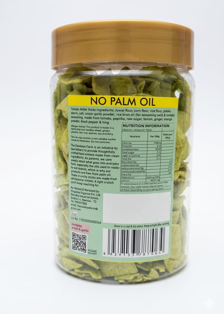 Basil Lentil Chips (Made with gluten free ingredients)