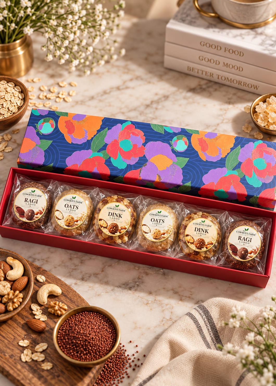 The Ganesh Chaturti Assorted Ladoo Box