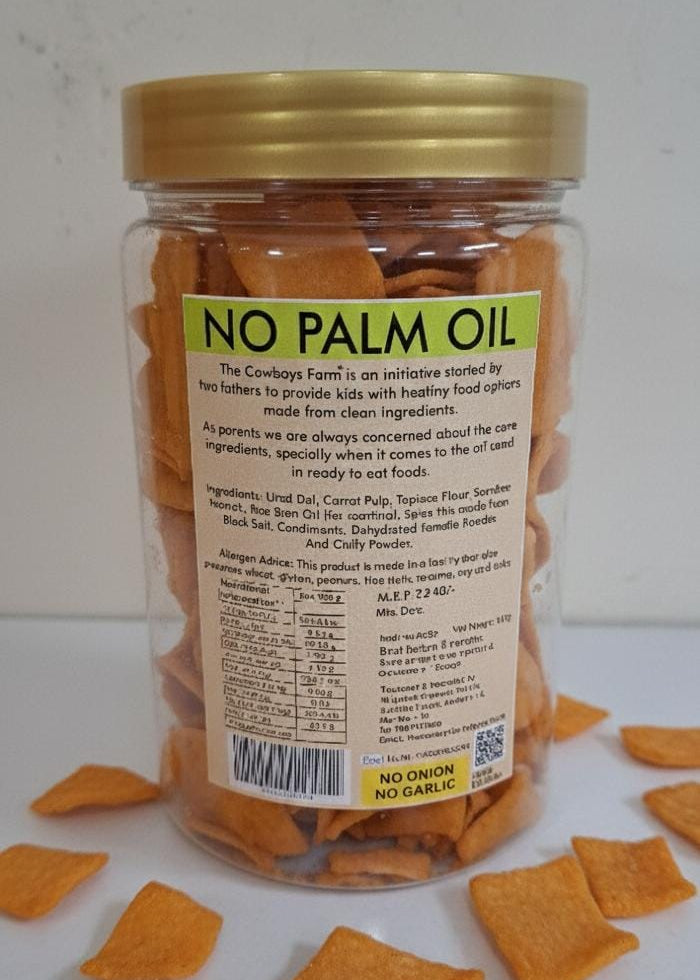 Carrot Chips (Made with gluten free ingredients)