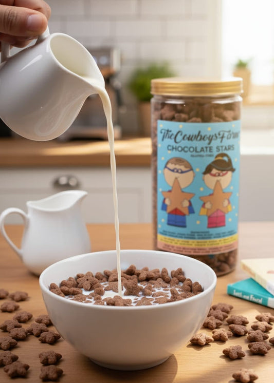 Chocolate Millet Stars