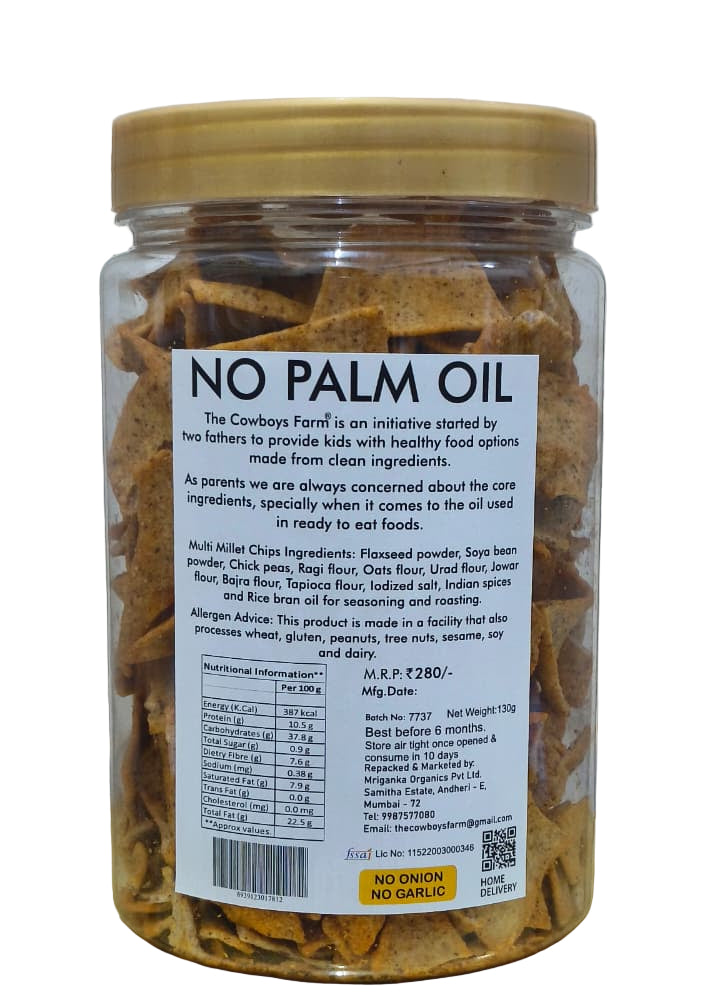 Multi Millet Chips (130 gms)