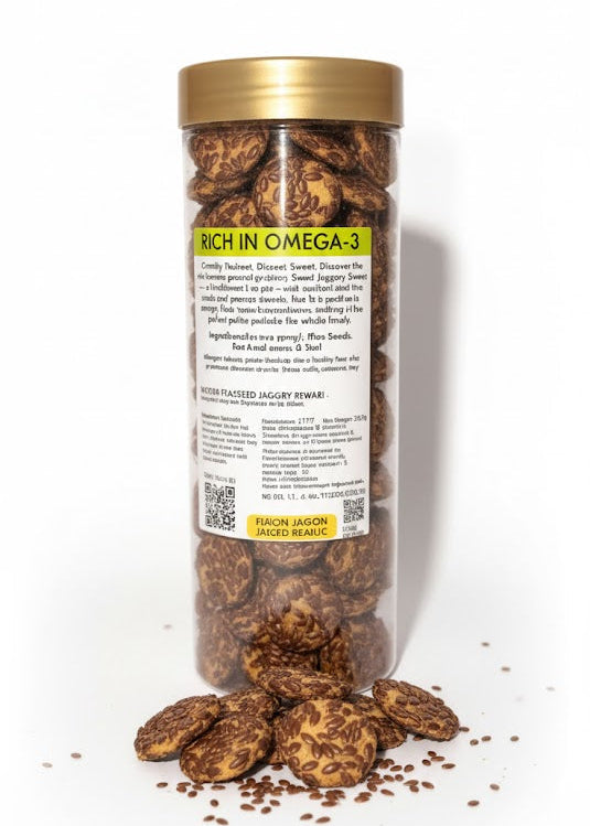 Flax Seeds Jaggery Rewari (260gms )