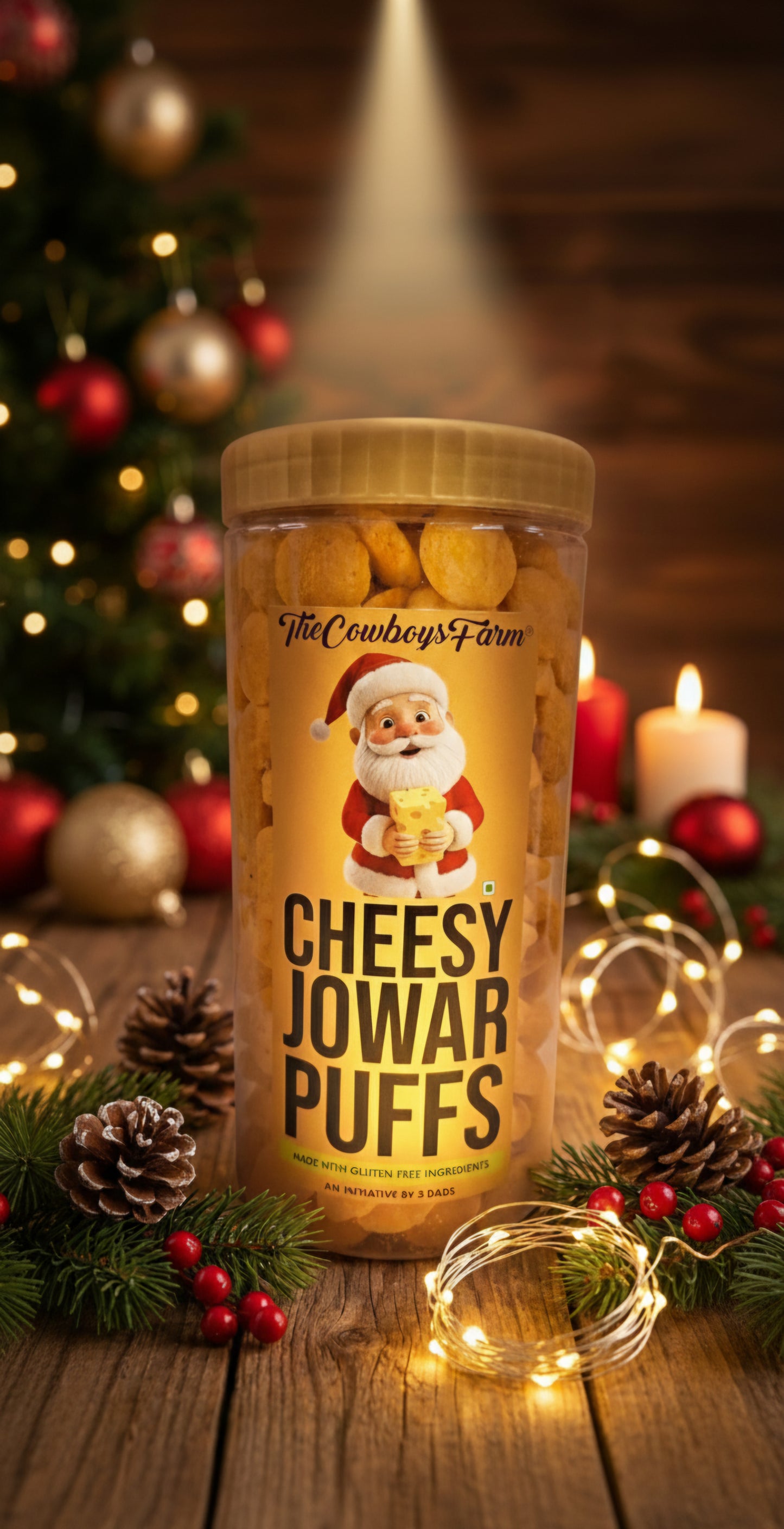 Cheese Jowar Puff