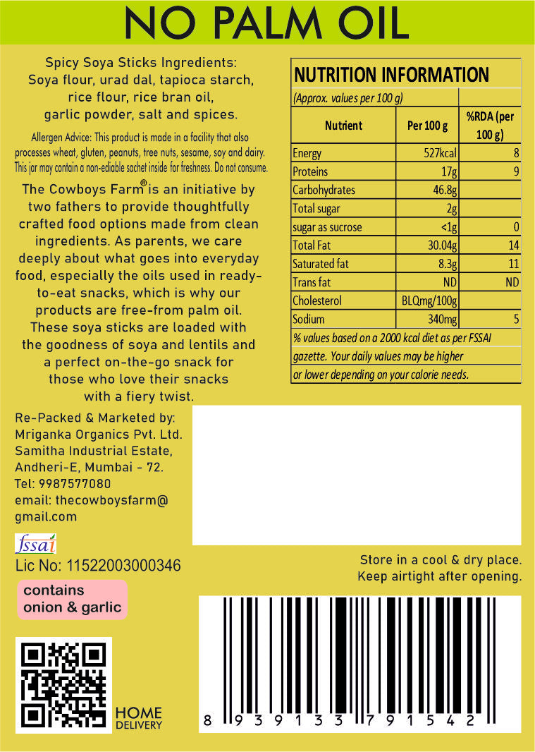 Spicy Soya Sticks