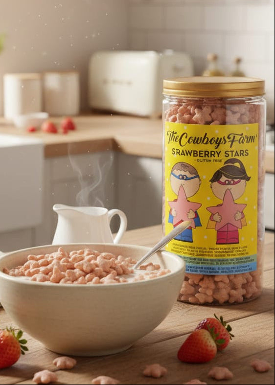 Strawberry Millet Stars