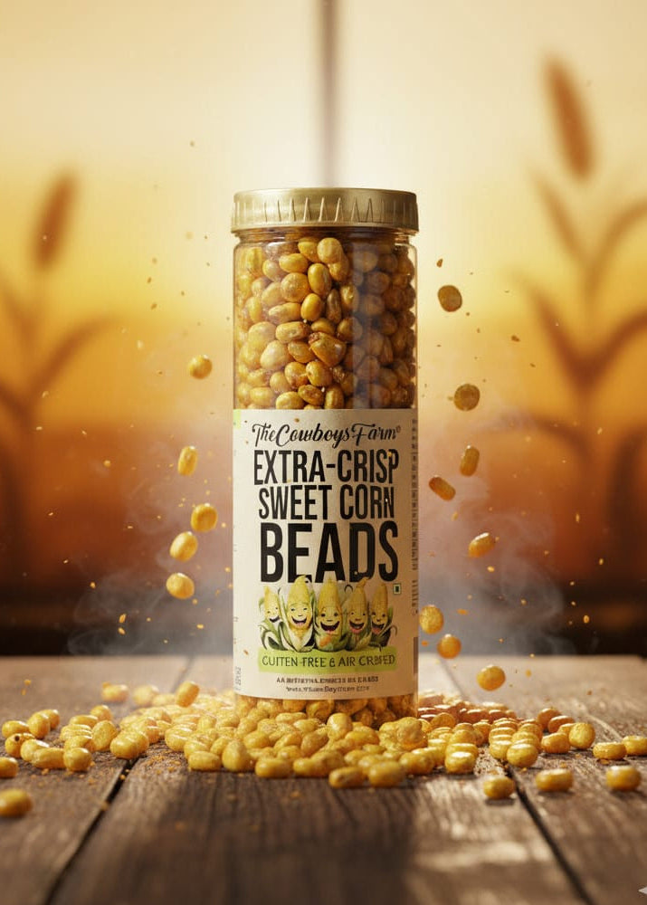 Sweet Corn with Extra Crunch  (Air Crisped) (130gms)