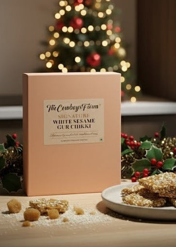 Signature White Sesame Gur Chikki (Seasonal Speciality)