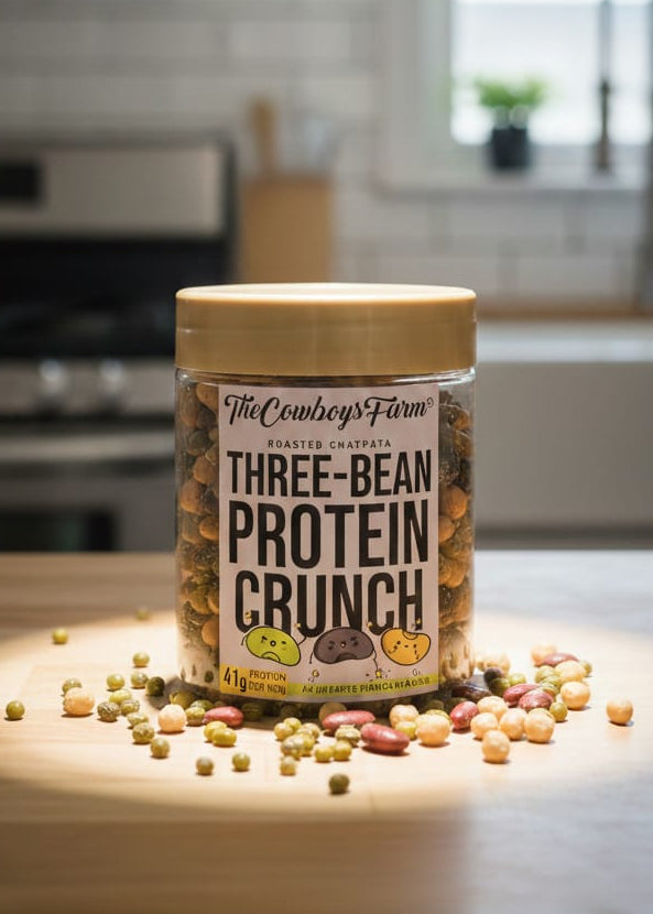 Roasted Chatpata Three -Bean Protein Crunch