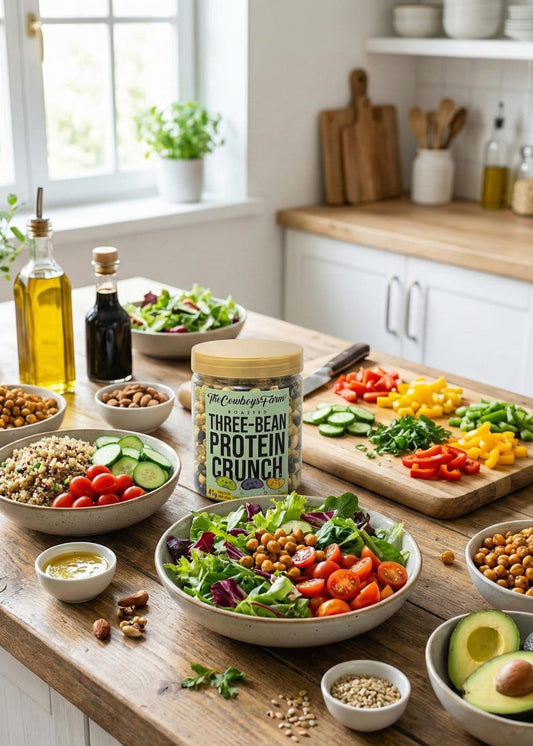 Roasted Three -Bean Protein Crunch (190 gms)