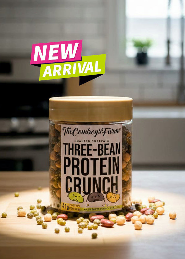 Roasted Chatpata Three -Bean Protein Crunch