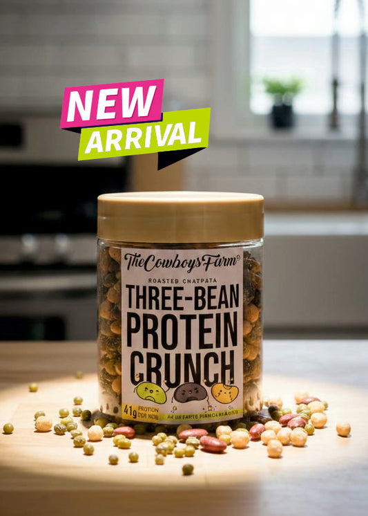 Roasted Chatpata Three -Bean Protein Crunch