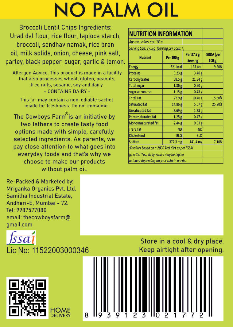 Broccoli Chips