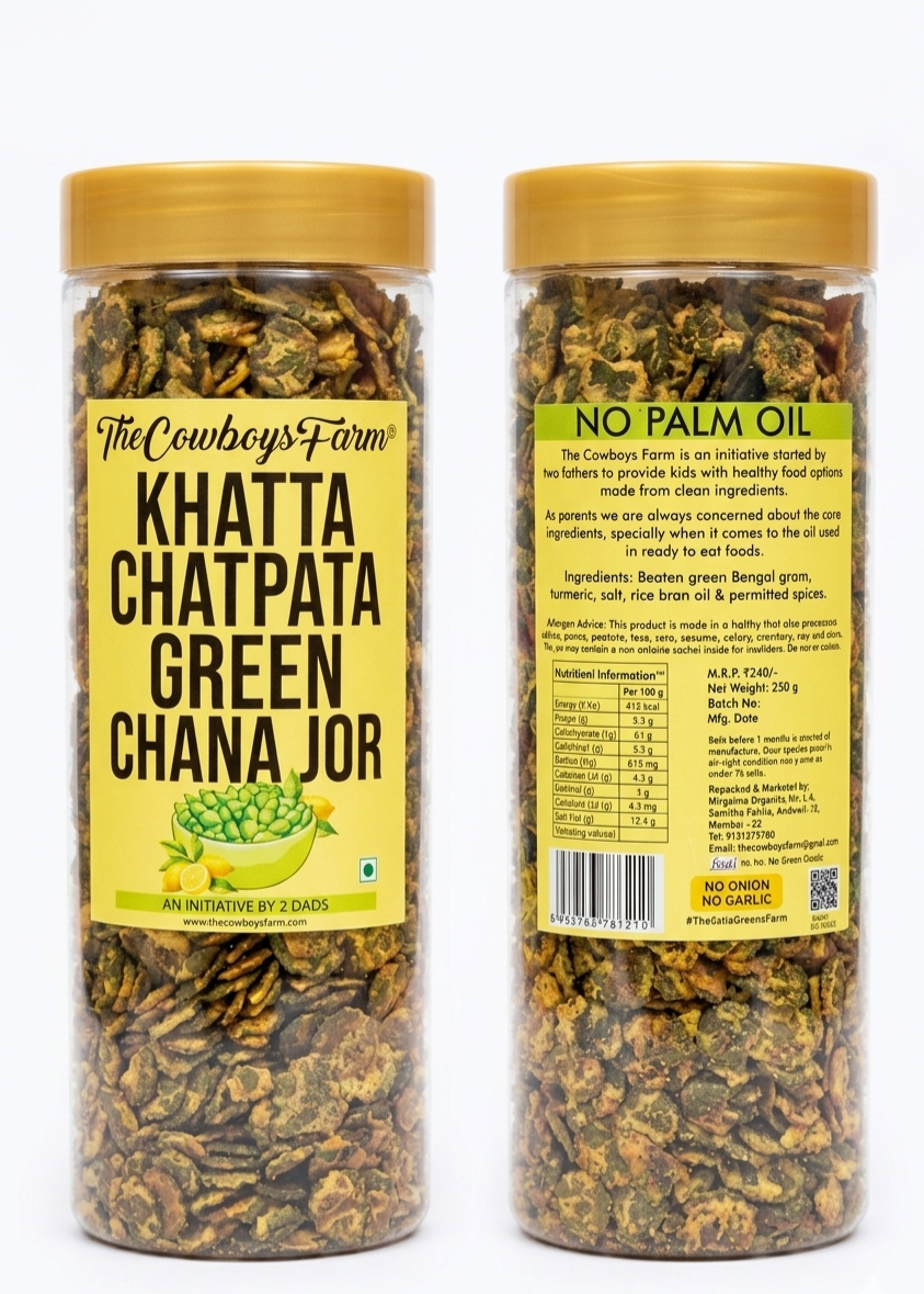 Green Chana Jor - Khatta & Chatpata (240g)
