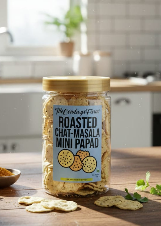 Roasted Chat Masala Mini Papad