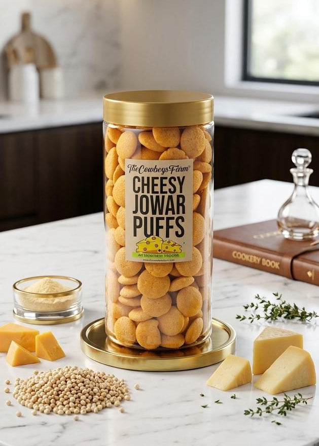 Cheese Jowar Puff