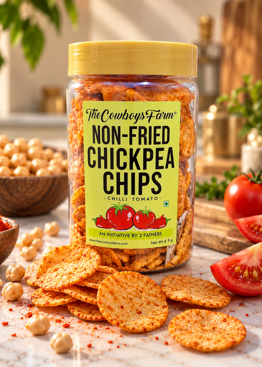Chilli Tomato Non-Fried Chickpea Chips