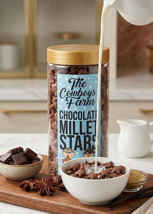 Chocolate Millet Stars