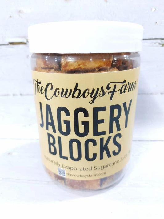 Cane Jaggery Blocks - 750 grams