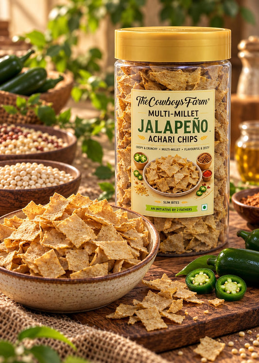 Multi Millet Jalapeno Achari Chips