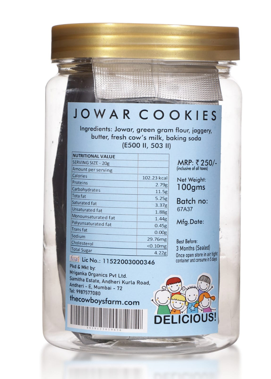 Delightful Jowar Cookies