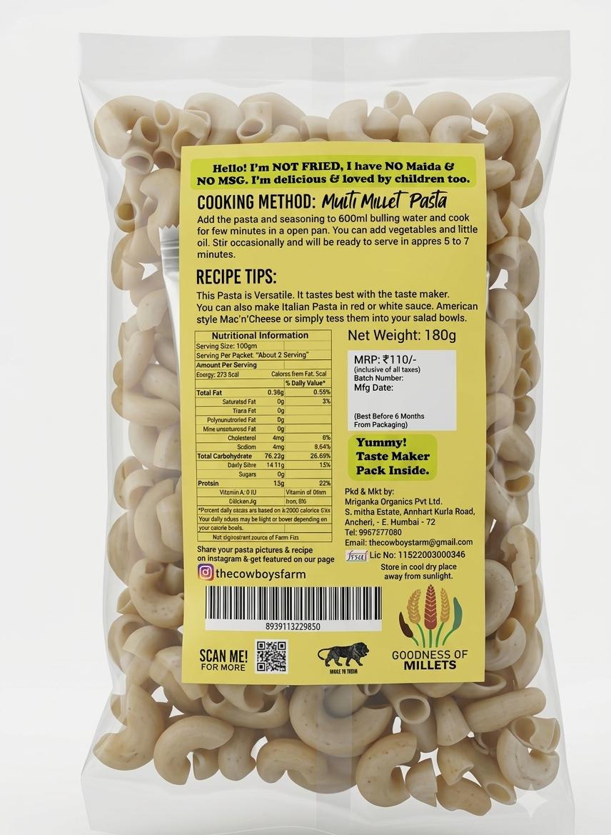 Multi Millet Pasta
