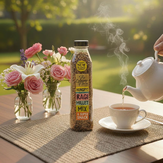 Ragi Millet Mix 200 gms (NEW BLEND ) Made with Gluten Free Ingredients.