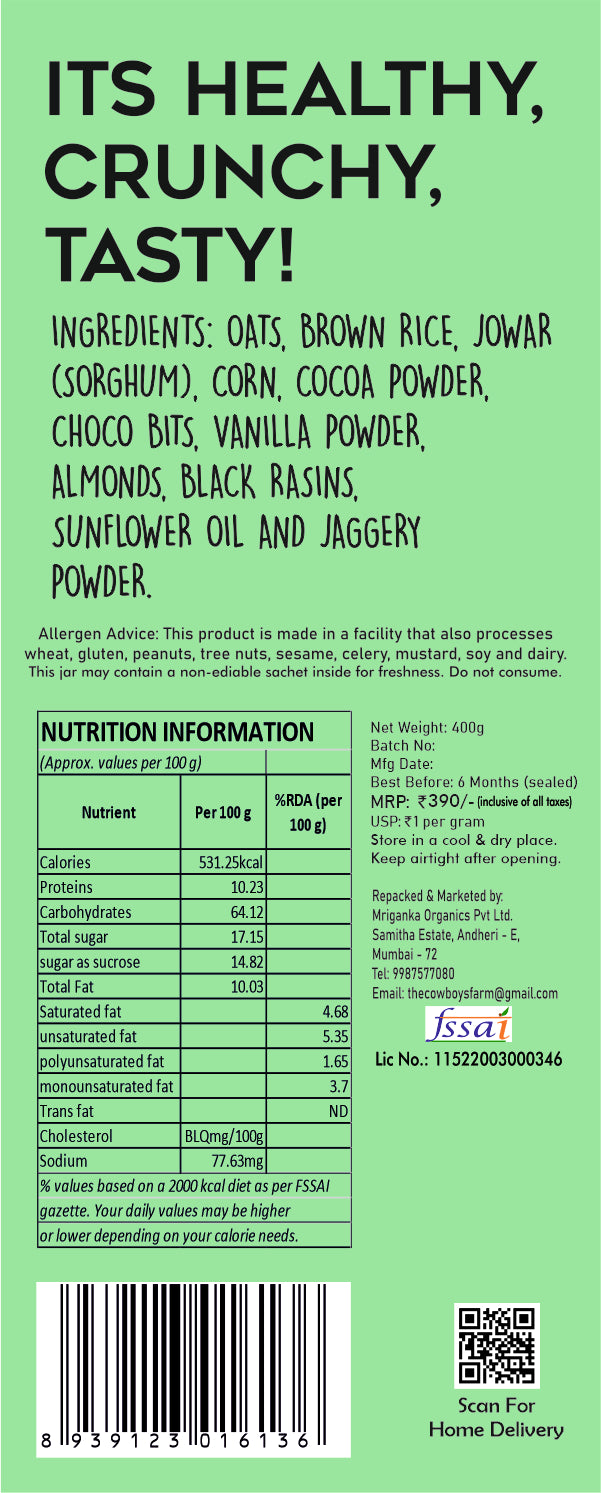 Oats & Brown Rice Muesli