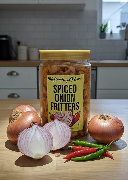 Spiced Onion Fritters