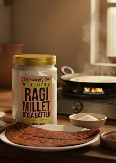 Ragi Millet Dosa Batter - High Calcium