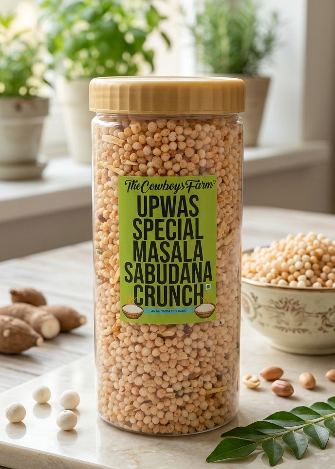 Upwas (Fasting) Special Masala Sabudana Crunch