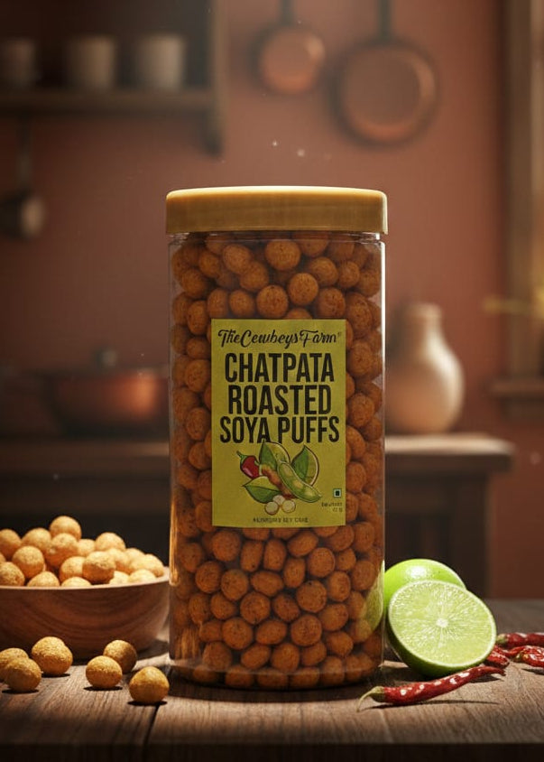 Chatpata Roasted Soya Puffs (260g)