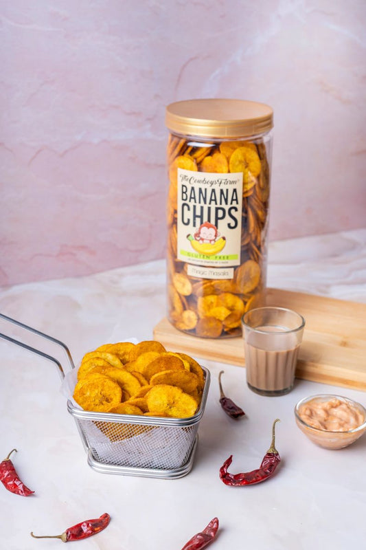Spicy Banana Chips (400g)