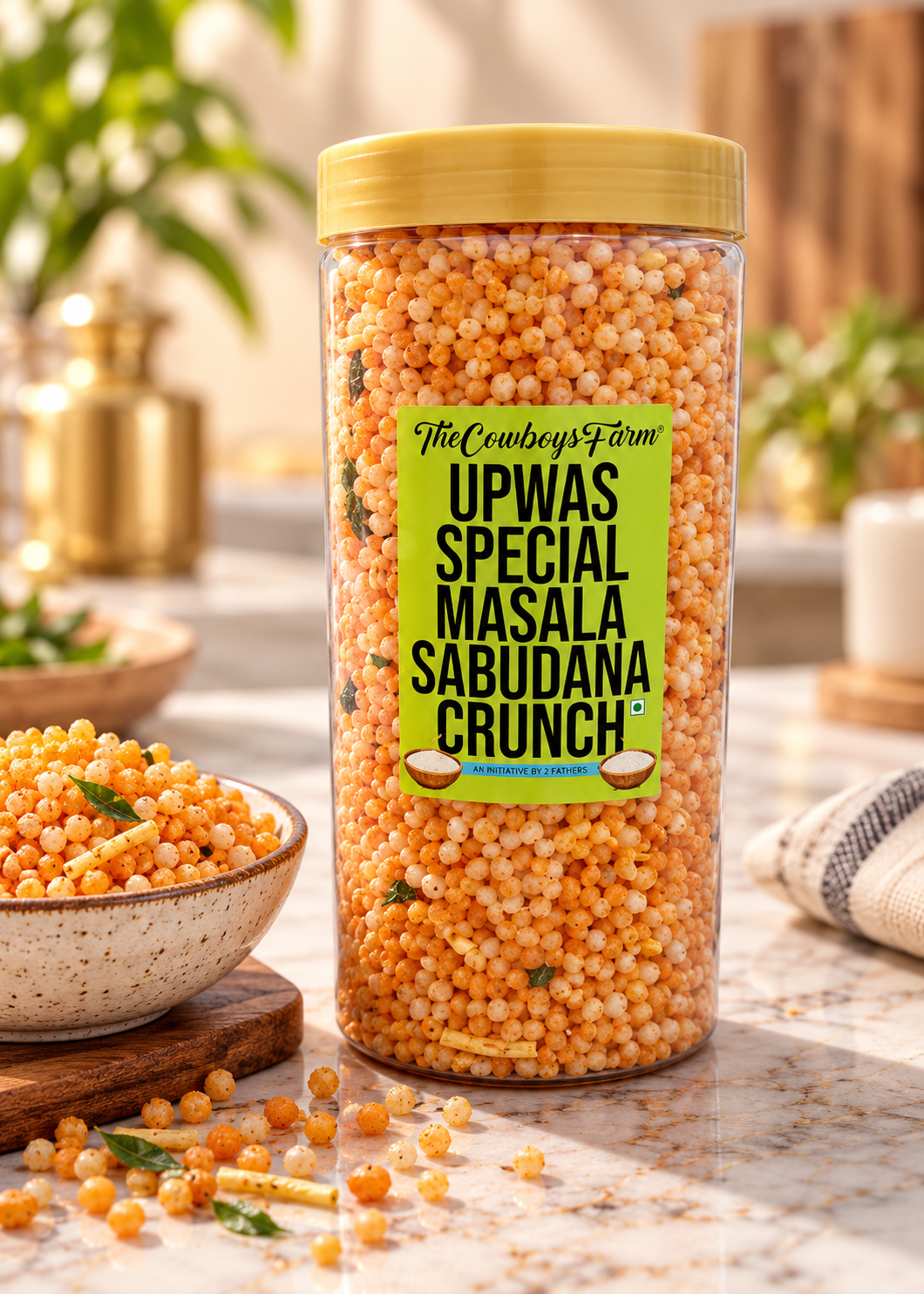 Upwas (Fasting) Special Masala Sabudana Crunch