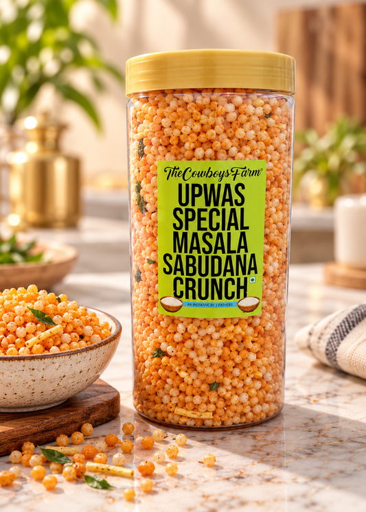 Upwas (Fasting) Special Masala Sabudana Crunch
