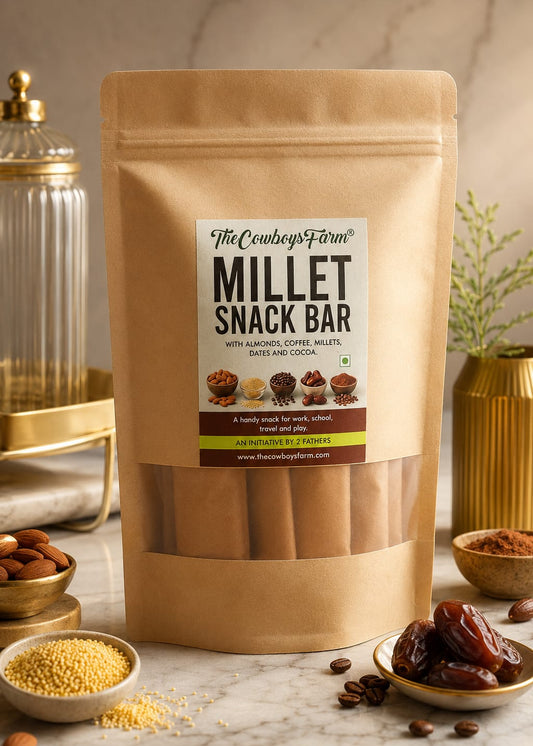 Millet Snack Bar - Dates & Nuts Mix (5 piece Value Pack)