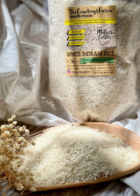 White Rice Fram Un-Bleached Rice – The Cowboys Farm